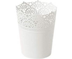 AUBRY GASPARD Cache Pot en métal laqué Fantaisie