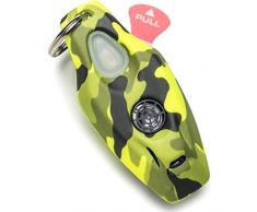 Ultrasound Tech ZeroBugs Plus Répulsif Anti-Tiques et Anti-Puces pour Humains - Camouflage Vert Fluo