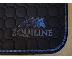 Equiline Sprinter Art VS Tapis de Selle Couleur Accessoire de Chevaux Navy/Bleu