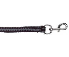 KERBL Hippo Longe Mousqueton pour Cheval Noir/Argent