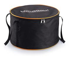 LotusGrill G-OR-34 Barbecue à Charbon Portable Orange 35 cm