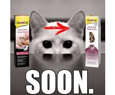 GimCat - Pâte anti boules de poil pour chat Malt-Soft - Complément alimentaire riche en malt - Evite la formation de boules de poils - Tube de 200 g