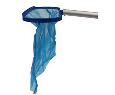 épuisette de fond pour piscine bleu