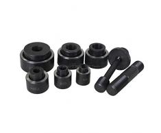 Lame en acier hydraulique de coupeur de poinçon ronde avec tonnelle réglée de 16 à 51mm