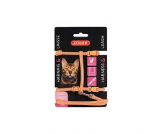 Zolux Harnais + Laisse Orange pour Chat