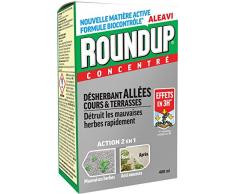 Roundup Désherbant Allées Cours et Terrasses Concentré, 400ml