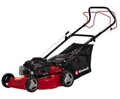 Einhell Tondeuse à gazon thermique tractée GC-PM 46/1 S B&S (4 temps, Largeur de coupe 46 cm, Bac de ramassage de 50 l, Surface conseillée 1400 m²)