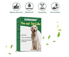 SEGMINISMART Collier Anti-Puces,Collier Antipuces et Anti-Tiques pour Chiens et Chats,Collier Anti-Puces et Anti-Tiques pour,Ajustable et Résistant à l’Eau