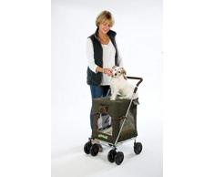 poussette canne pour chien