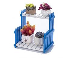 WSY Jardinière en Bois Multicouche, Bois Massif, Convient au Bureau à domicileWSY