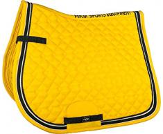 HKM Tapis de Selle -Kontinent- - Cheval CSO, Jaune