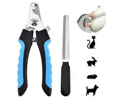 Cozywind Coupe Ongles Chien Professionnel pour Coupe Griffes Chien et Coupe Ongle Chat avec Lame de Sécurité, Coupe-Ongles pour Animaux de Compagnie pour Beauté, Santé et Lhygiè