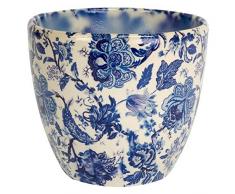 Ivyline Monza Pot de fleurs dintérieur Bleu vintage