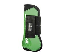 HKM Protège-boulets 91995691.0652 par et Guêtre, Lot de 4, Genua, grassgrün/Noir