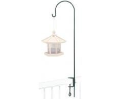 Perky-Pet Support avec crochet de suspension pour mangeoires à oiseaux - Accessoire résistant aux intempéries pour fixation sur ballustrade ou balcon - Extensible jusquà 90 cm #566