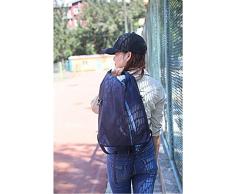 Zbshop Type de Sac à Dos en Plein air pour Homme et Femme en Rouleau, Sac Anti-vol étanche, Sac à Main Pliable, Vert Gazon, 20-35 litres