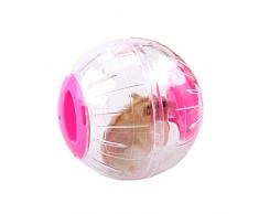 YuoungYuan Hamster Roue Hamster Hamster dans Une Balle Jouet Grande Boule de Hamster Nain Hamster Roue en Bois Hamster Roue Hamster Ballon dexercice Pink