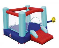 Bestway Constant Air-Up, in & Over, Spring n Slide Château Gonflable - 210 x 152 x 152 cm