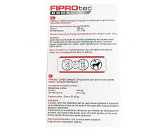 Beaphar - FIPROtec Combo, pipettes anti-puces et anti-tiques - grand chien de 20 à 40kg - 3 pipettes