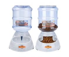 ePeTop Automatiques Distributeur de Nourriture et deau pour Chat et Chien 3.5L (Distributeur de Nourriture et deau)