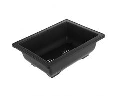 Kofun Bonsai Pot de Fleurs rectangulaire en Plastique pour Balcon 03