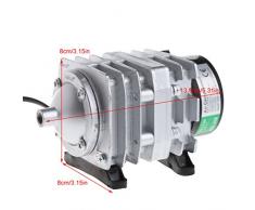 JAGETRADE Compresseur dair électromagnétique 45L / Min 25W Aérateur de Pompe à air pour Bassin à oxygène daquarium