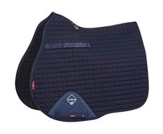 LeMieux Prosport Tapis de Selle GP carré en Coton L Bleu Marine