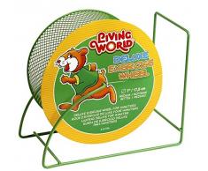Living World Roue Grillage Maille Fine pour Hamster