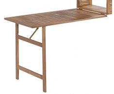 Jardinion design, table pliante placard + 2 chaises, balcon, terrasse, peu encombrant appartement partagé Marron ST