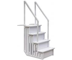 Gre EPE30 - Échelle synthétique pour piscine enterrée, 206 cm