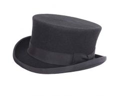 ANTHONY GRAHAM - Chapeau Haut Dressage Pour Hommes - Noir, 56cm - S