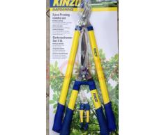 Lot de 3 Outils de Jardin ACIER Sécateur Taille-Haies Coupe-branche