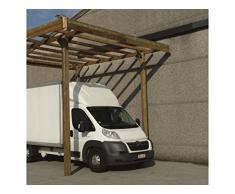 SOLID SUPERIA Carport Bois 500 x 300 x 400 cm S7761