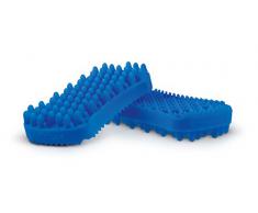 Pet+Me Brosse pour Poils Courts pour Chat Bleu