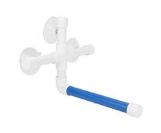 Jadeshay Perroquet Perch - Perchoir pour Oiseaux en Plastique, Support pour Douche, Plate-Forme pour Animaux de Compagnie avec ventouses