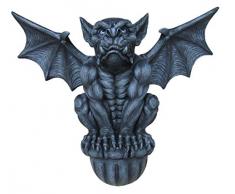 DWK-HD50656 Gardien du château - Statue gothique de gargouille - Tenture médiévale