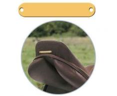 Plaque de cheval avec gravure - pour licol, Mors, Selle