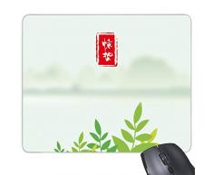 Excited Insects Twenty Four Solaire Term Tapis de Souris en Caoutchouc antidérapant pour Jeu de Bureau Cadeau