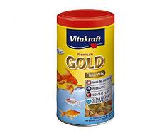 Vitakraft - 20913 - Gold Aliment en Flocons pour Poissons Rouges - 1 L