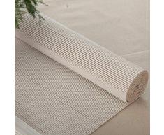 ZAQI Store Jour Nuit Store occultant Stores Blancs de Style Japonais - Store occultant en Bambou pour Balcon avec Porte-gloriette, 65cm / 85cm / 105cm / 125cm / 135cm de Large (Taille : 105×240cm)