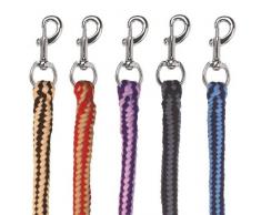 KERBL Hippo Longe Mousqueton pour Cheval Bleu Ciel/Foncé