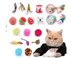 Jouets pour Chats Chat,20PCSJouets Kitten Toys,Jouets pour Chat Kitty,Jouets pour Chat Jouets Toys pour Chat, Cat Interactive Jouets