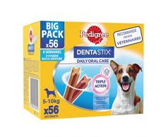 Pedigree Dentastix - Friandises pour petit chien, 56 bâtonnets à mâcher pour lhygiène bucco-dentaire (8 sachets de 7 Sticks)