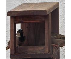 Mangeoire pour oiseaux wengue