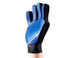 Gant pour Poils danimaux Magic Animal Gant de Massage Chien Chat Fourrure Brosse de Bain ¨¦pilateur Toilettage Gant en Caoutchouc Grooming