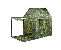 Tente Pop Up Enfants Camouflage Tente de jeu portable pilant Militaire Pour Intérieur Extérieur
