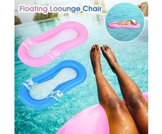 N/W Fauteuil Gonflable Piscine, Matelas Gonflable Piscine, Flotteur Hamac De Natation, Multi Usage Flottantes Hamac, pour Plage, Partie, Vacances