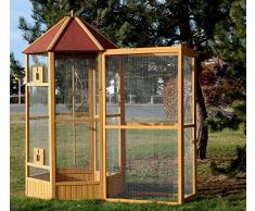 VOLIERE Cage OISEAUX En BOIS DENVER En Sapin De FINLANDE