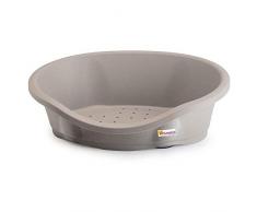 Animalis - Corbeille Dido Plastique Taupe pour Chien - 95cm