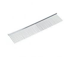 TOOGOO(R) Peigne Toilettage Etrille Poil en Acier Inox Pour Chien Chat 19*4cm